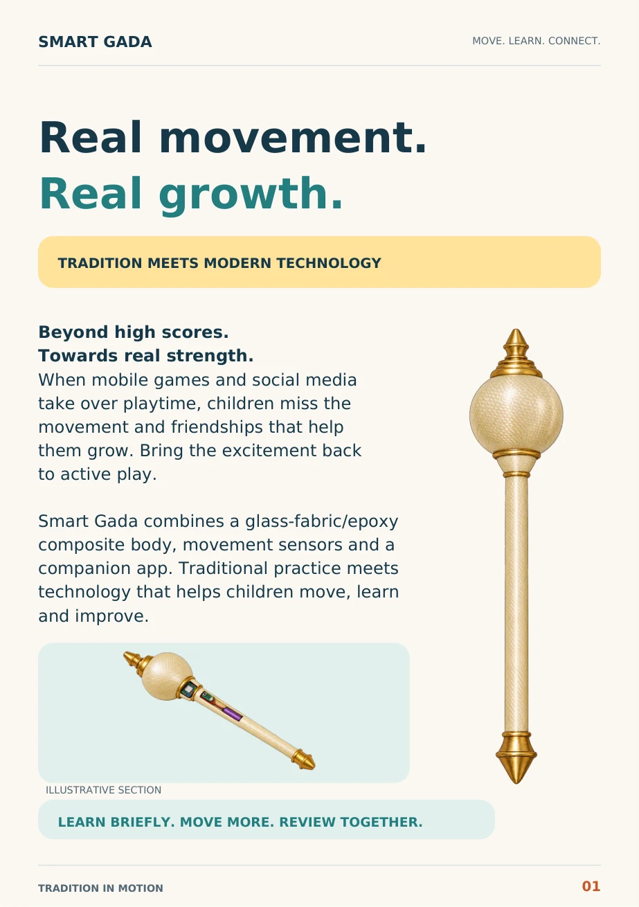 Smart Gada brochure, page 1